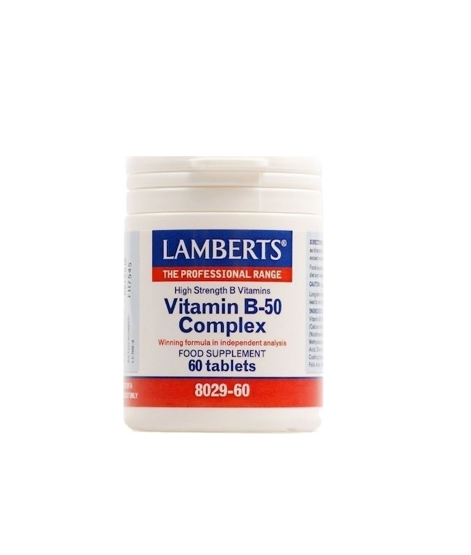 Ομορφιά & Καλλυντικά : LAMBERTS VITAMIN B 50 COMPLEX 60 TABS